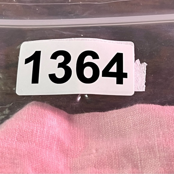 Laura Ashley Pink Size Medium Puff Sleeve 100% Linen Top Button Up Blouse Collar - Picture 4 of 9